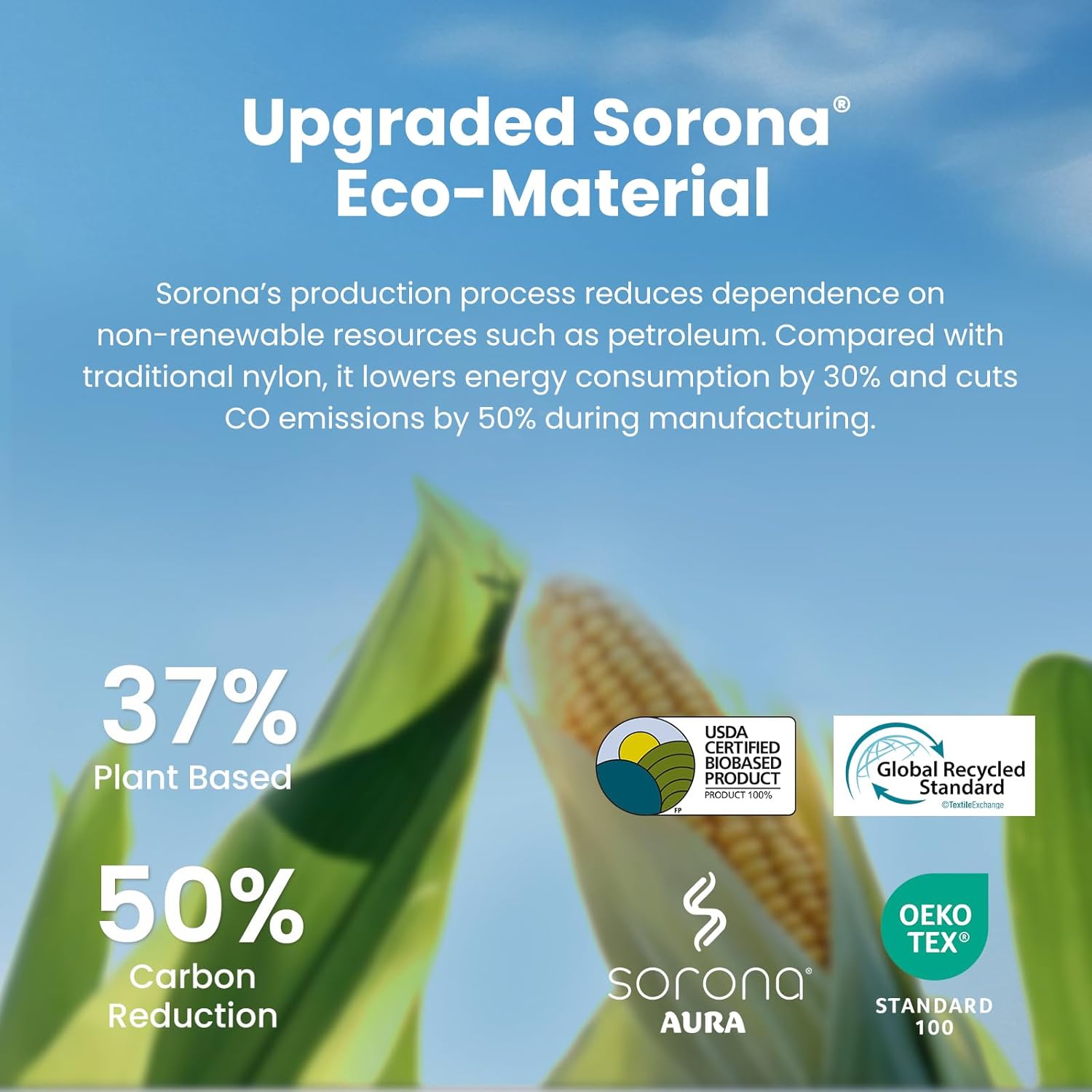 Snuggle Sac Natural Viscose Cooling Comforter Queen Size, Lightweight Breathable Silky Cooling Bedding with Q-Max>0.45 for Bedroom, Home Decor, Hot Sleepers & Night Sweats, Cool Gray 90"x90" - Image 7