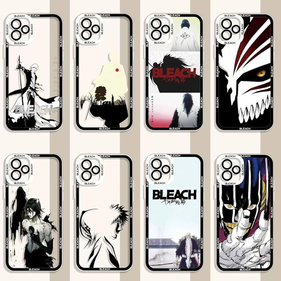 Amazon.co.jp: JIACAI ブリーチ BLEACH スマホケース iphone14