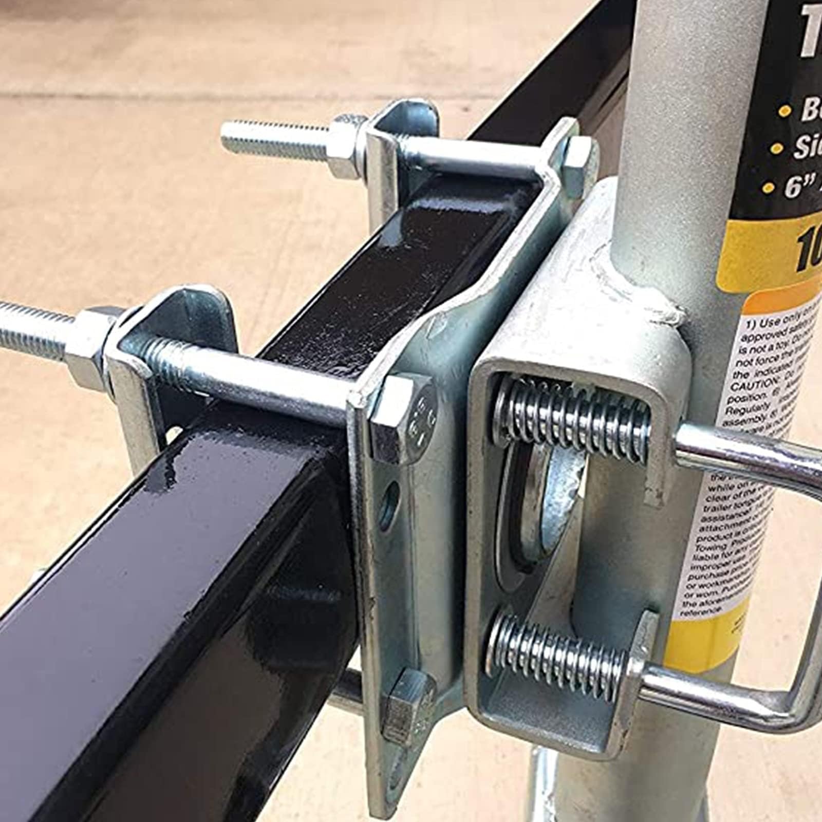 Rueda De Apoyo para Remolques Y Caravanas - Rueda Jockey De Apoyo Delantera/Ruedas Giratorias para Remolque/Rueda Jockey para Remolque De Barcos De Alta Resistencia con Ruedas Dobles De 15cm