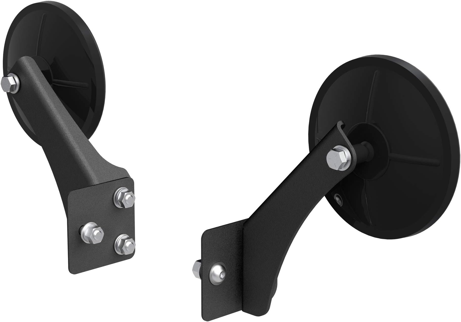 ARIES 3500300 Offroad Jeep Wrangler, Gladiator Half Tube Door Mirrors, 2-Pack
