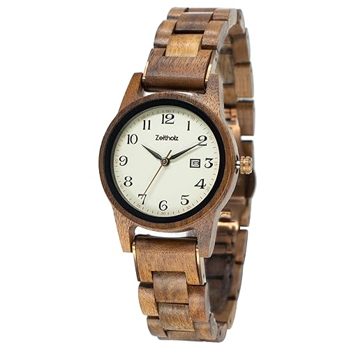 Zeitholz Woman Wood Watch, Wooden Watch, Gifts, Analog Watch, Leuben