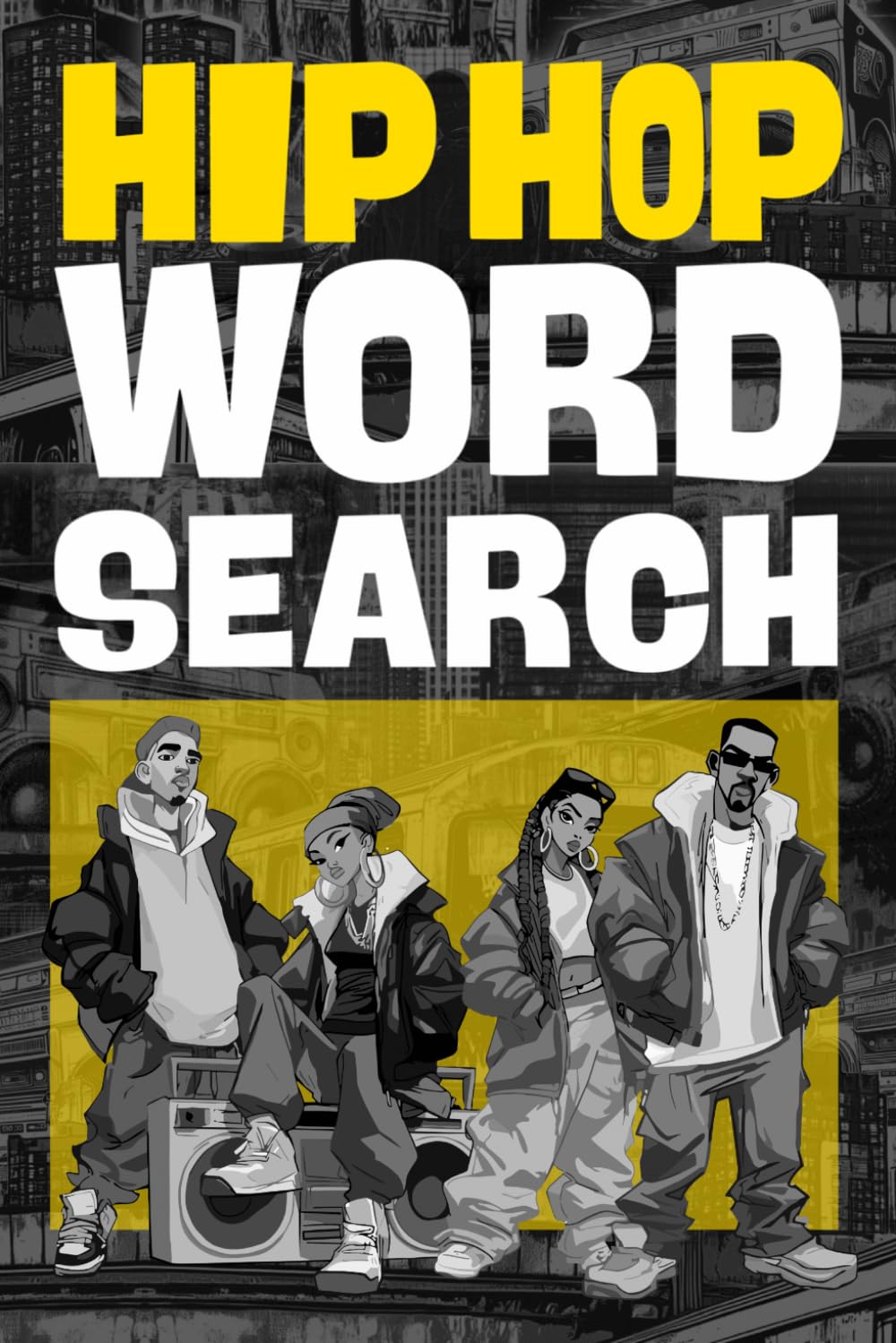 Hip Hop Word Search Book