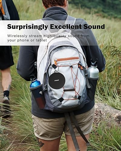 Miniatura 3 de Inwa Altavoces de bicicleta Bluetooth con modo de tarjeta TF, altavoz portátil inalámbrico impermeable para bicicleta, micrófono integrado para