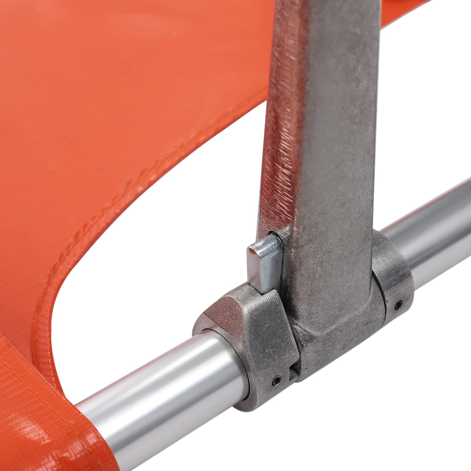 Silla de escalera plegable para personas mayores con cinturones de seguridad, máx. 159 kg, silla de ruedas plegable, ligero elevador de escaleras, aleación de aluminio con 2 ruedas, escalera de