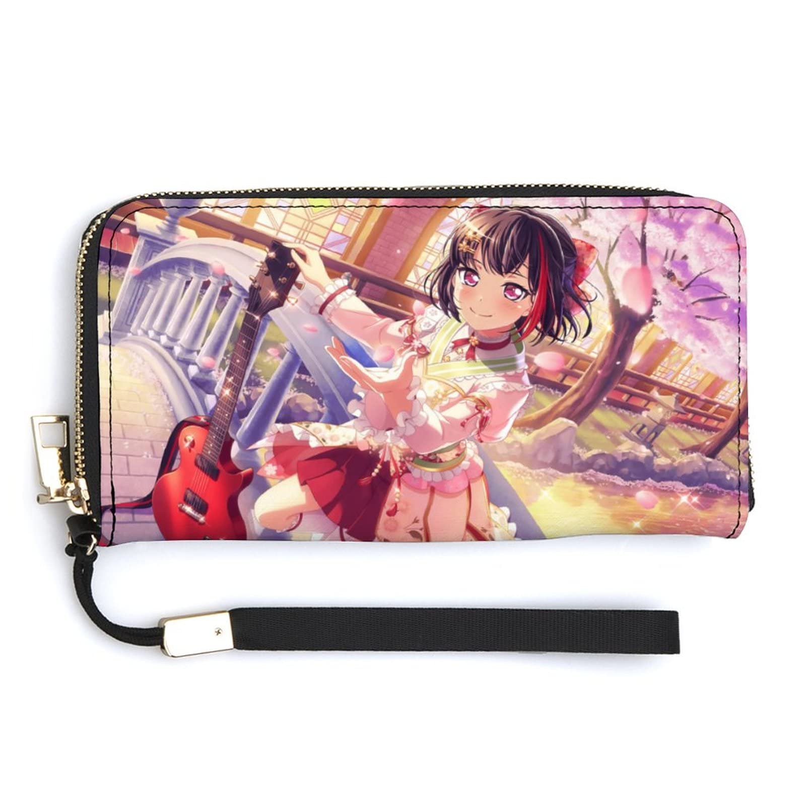 Amazon.co.jp: 長財布 バンドリ！美竹 蘭 ファッション スロング