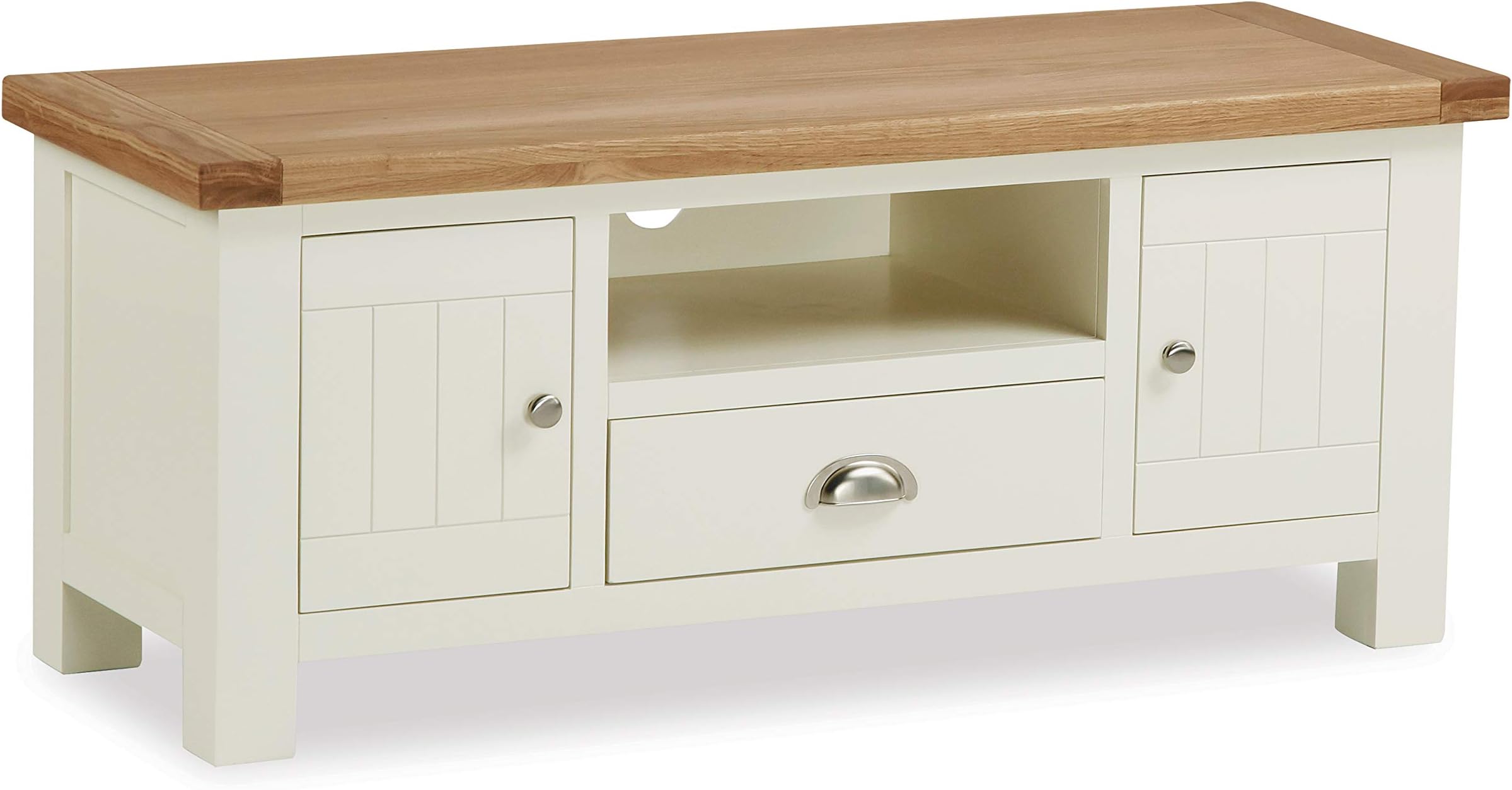 Daymer Cream 120 cm Large TV Unit