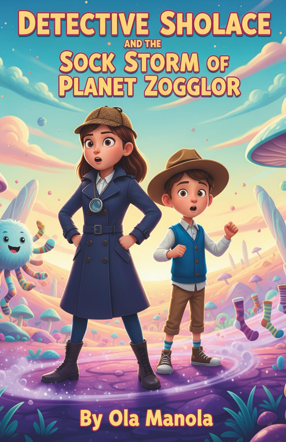 Detective Shoelace and the Sock Storm of Planet Zogglor: An Interactive Detective Adventure with Clues, Puzzles, and a Giant Socktopus