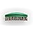 NEW Crown Quality Products Caesar 2.0 Boar Bristle Hairbrush, Medium Soft, Old Money Green with Metallic Gold Logo - Non-Slip Grip, Wet or Dry Use, Waterproof Design