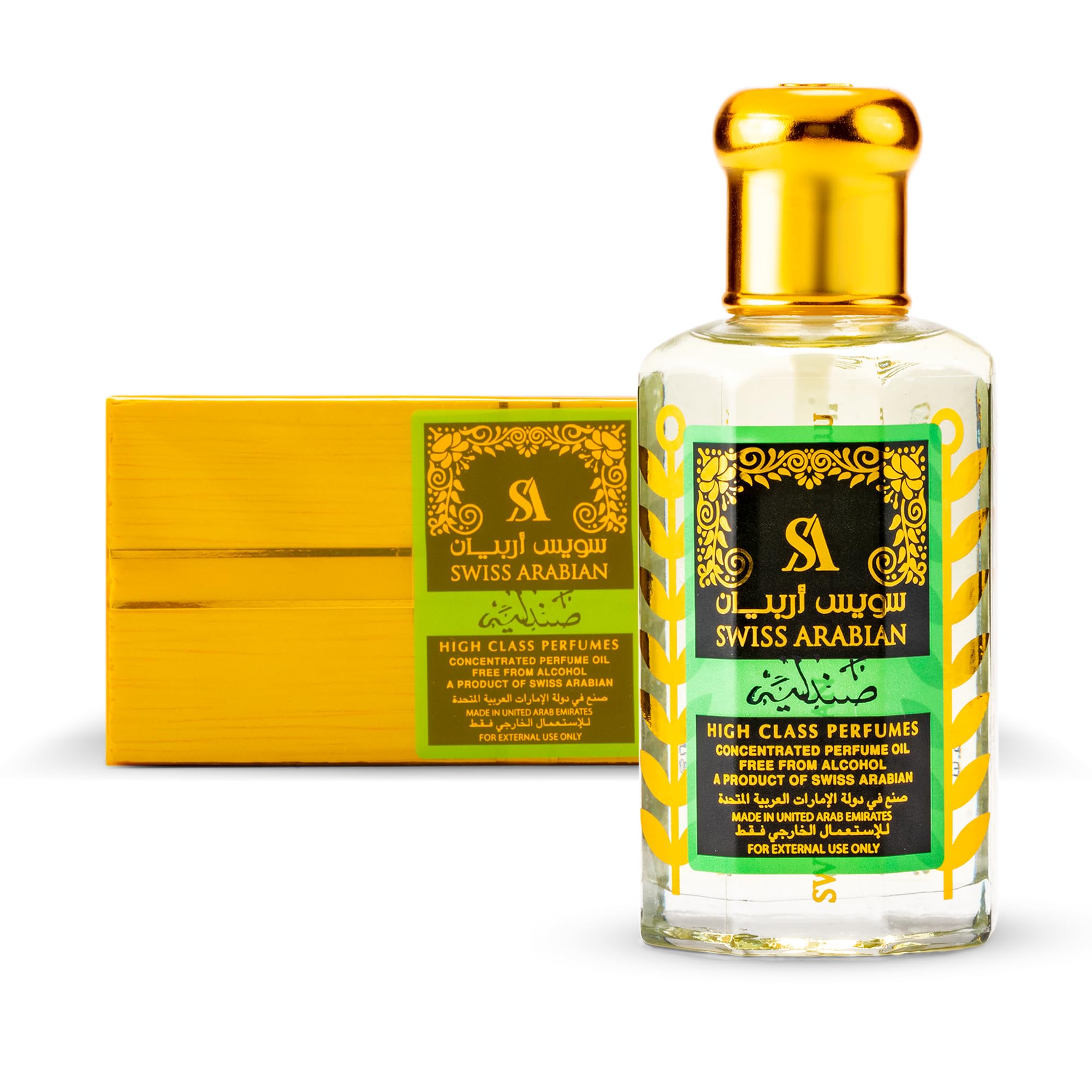 Sandalia Concentrated Perfume Oil, 95ml, Premium Quality Perfume Oil, Men and Women’s Fragrance, Woody, Lactonic Luxurious Blend Perfumes for Men and Women​