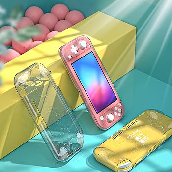 CocottE＊SwitchLite Amazon.com: ECHZOVE Switch Lite Case Clear Glitter