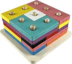 Brinquedo Encaixe Formas e Cores, Tetris, Toy Mix