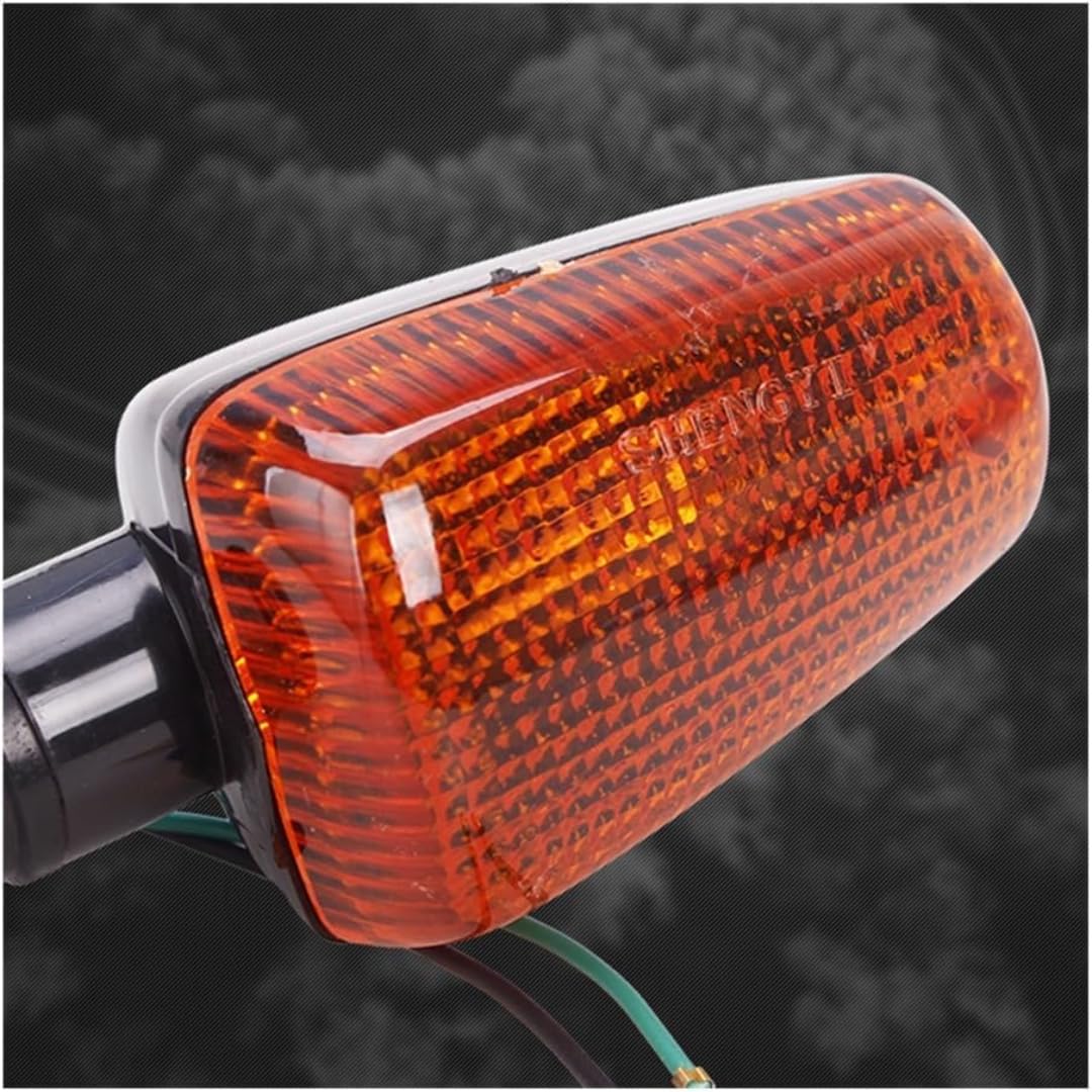 Generic Mini uniwersalne wskaźniki Dla Yamaha SRX250 Motocyklowa żarówka kierunkowskazu obracająca się na pomarańczowo Dla Lampa błyskowa