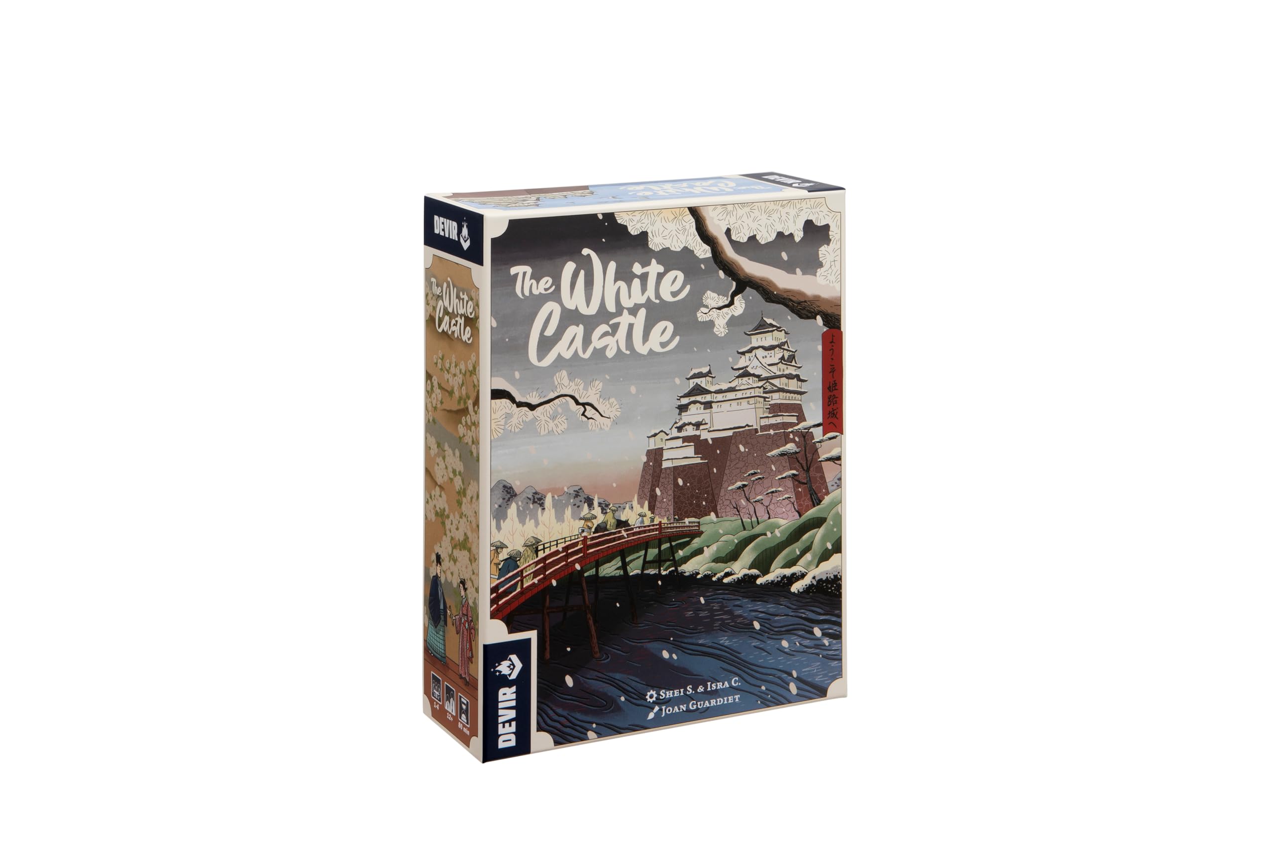 Thames & Kosmos - Devir: The White Castle - Dice Worker Placement - Comptetitive Strategic Board Games for Adults & Kids, 1-4 Players, Ages 12+
