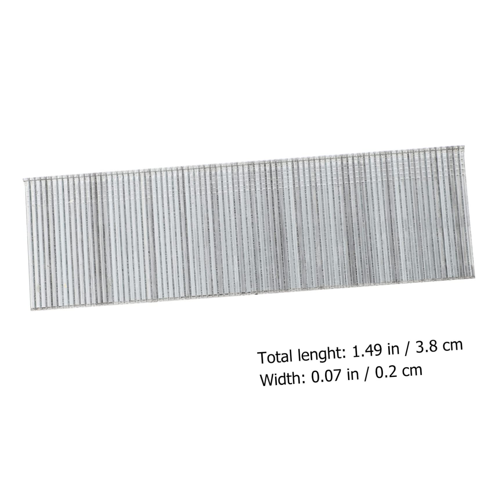 HOMSFOU Straight Nail Pin 1600pcs Galvanized Nails for Furniture Door Repair Industrial Staple