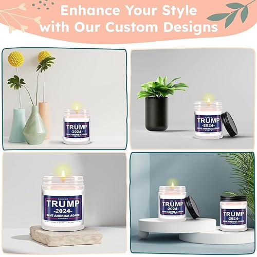 Miniatura 4 de Donald Trump Gifts for Men Candles - Trump 2024 Funny Candles for Women Candles Gifts for Men Women Gag Gift for Adults Home Decor Candle Non Toxic