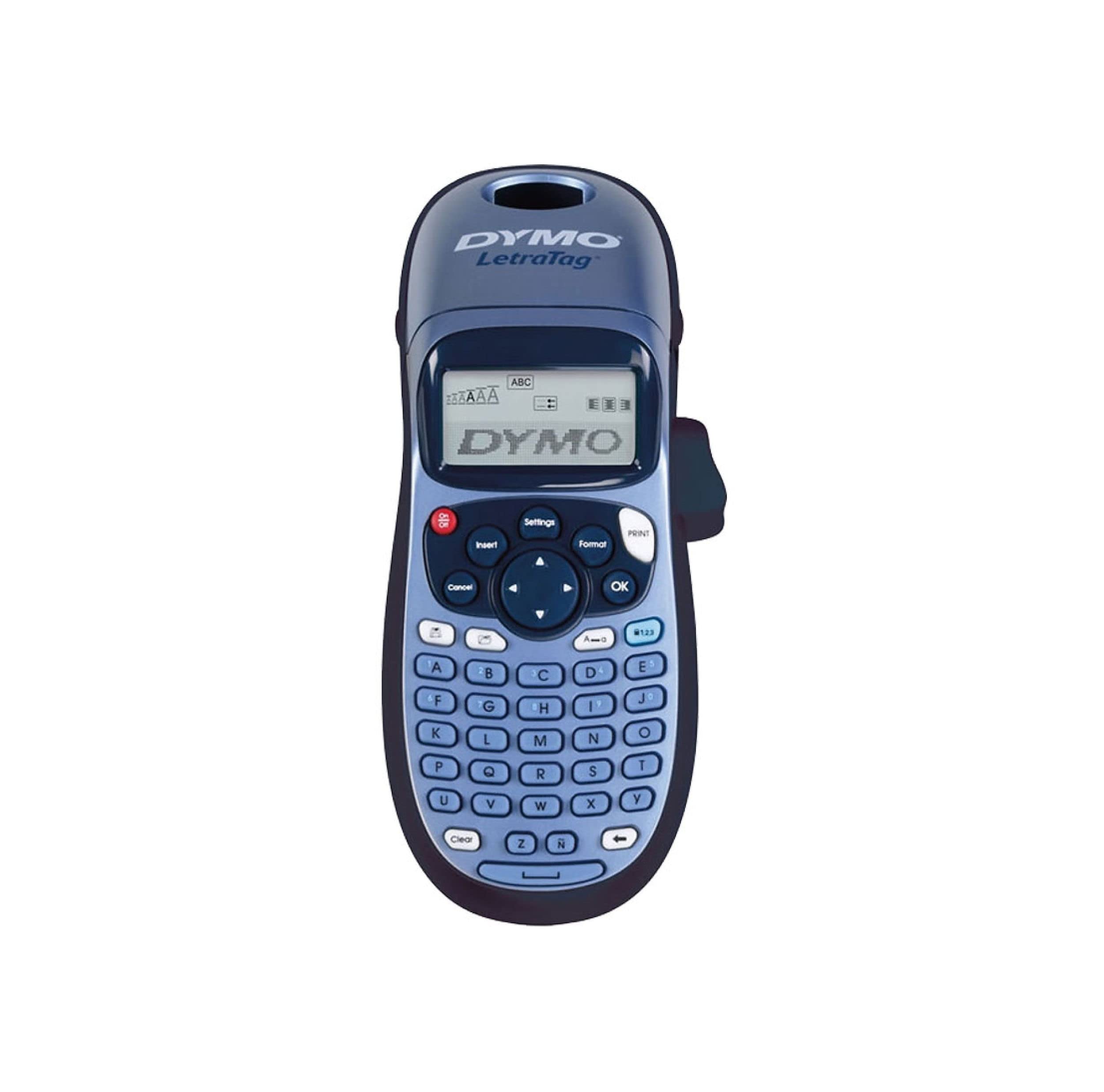 Dymo LetraTag LT-100H Plus Etichettatrice Portatili, Tastiera ABC