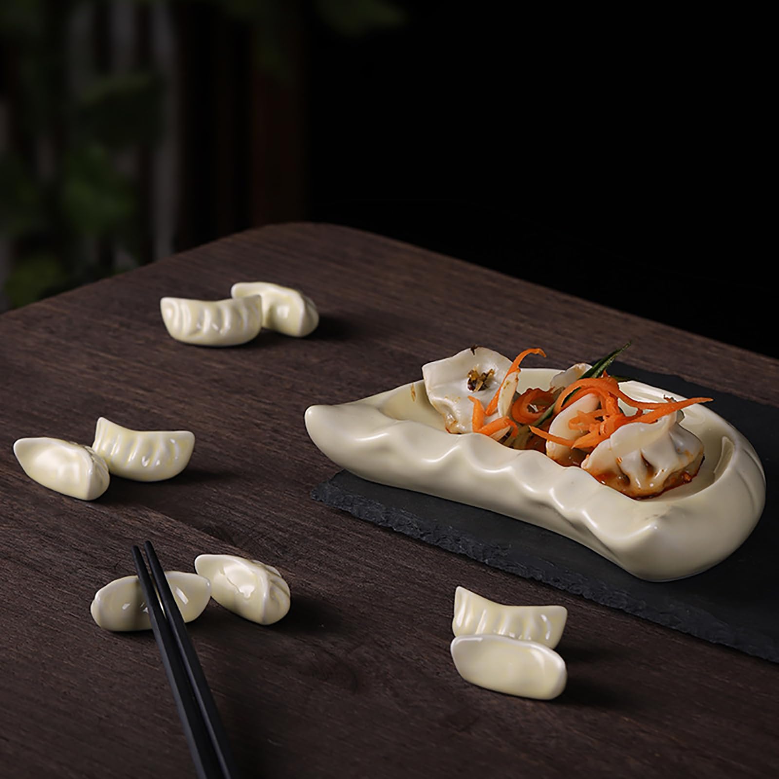 Amazon | allbeschoi 箸置き 5個セッホッ団子 箸置き おしゃれ 箸置き