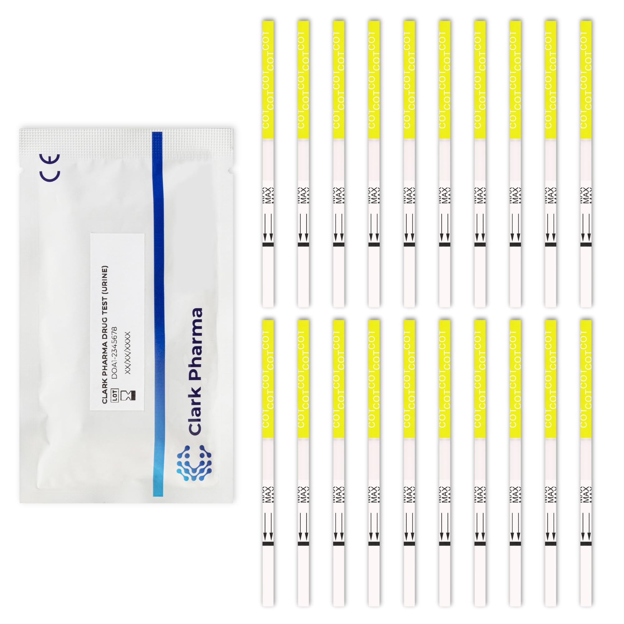 20 x Vape Test Kit | Smoking Test Kit | Nicotine Test Kit | Urine Test Kit to Tell if Someone has Been Inhaling Nicotine (Cotinine) | Vaping Test Kit