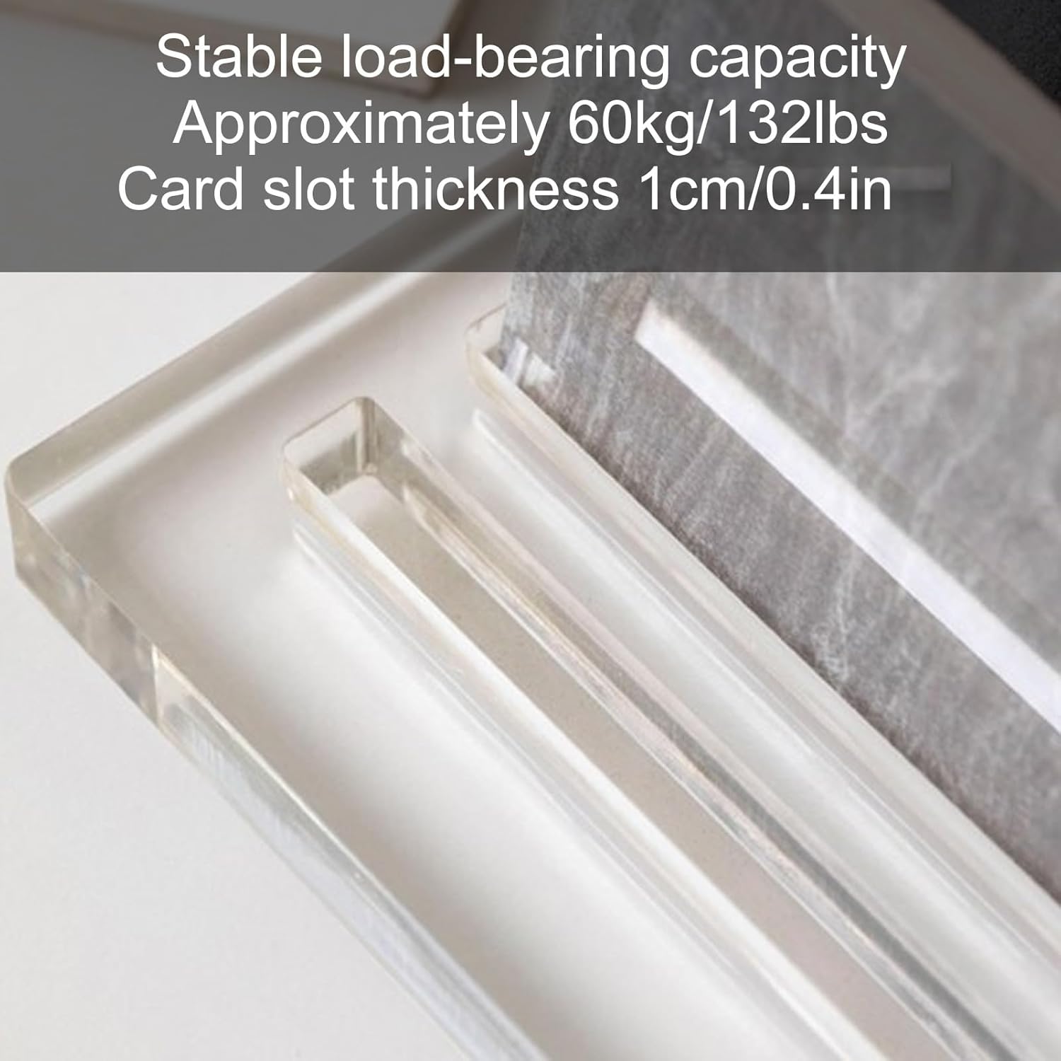 アクリルタイルディスプレイスタンド 収納ラック 木製床サンプルディスプレイラック ディスプレイ 棚 半透明 プラグイン式 DIY 展