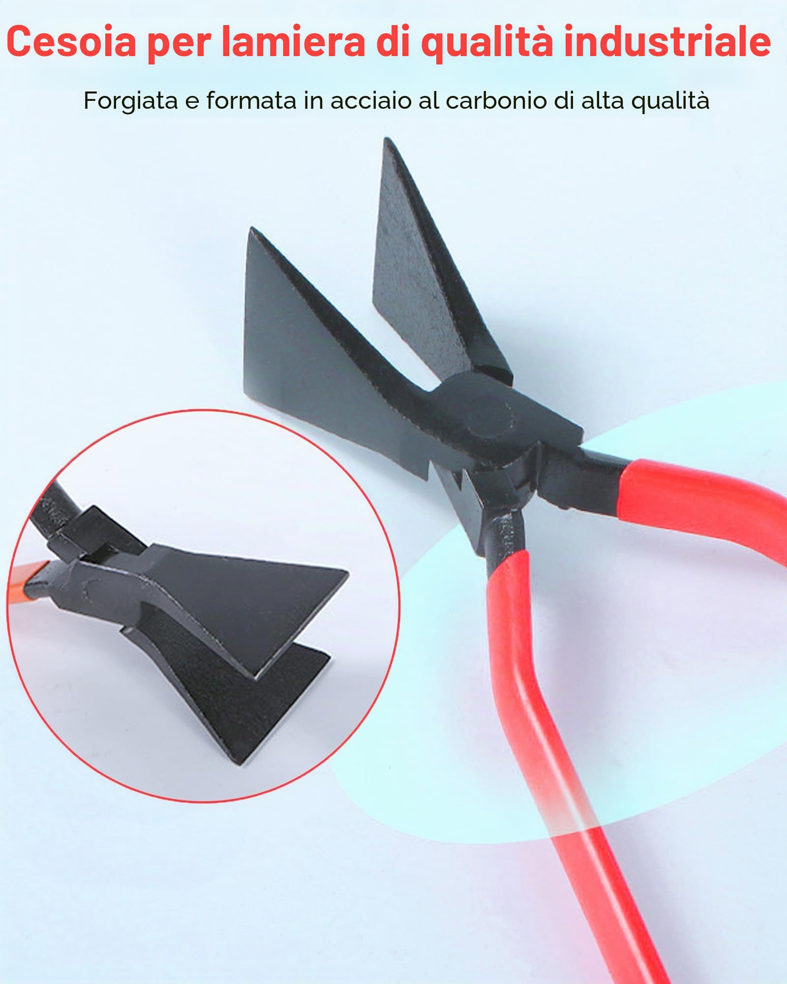 Set di 3 pinze pieghevoli per lamiera, 0°, 45°, 90° | Spengler - Pinza per lamiera, lunghezza 270 mm