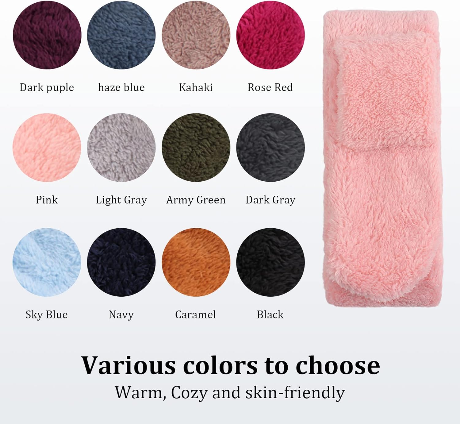 JANGANNSA Fleece Kids Scarf - Warm Winter & Autumn Neck Warmer for Boys & Girls 1-6Y - Image 5