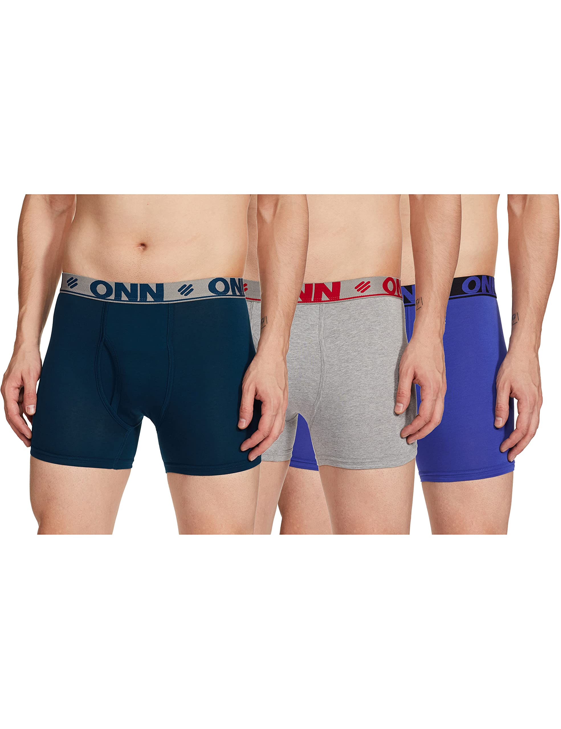 onn Men's Floral Cotton Boxers (Colors May Vary)-picture-10