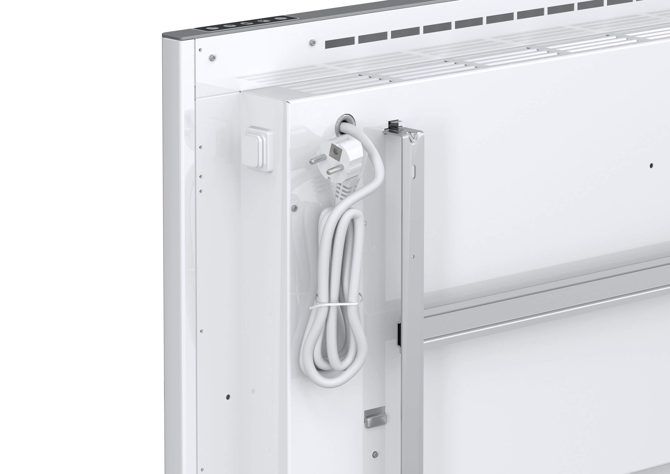 AEG 234824 DKE 100 Convettore Duo, riscaldatore a convezione e onde di calore, per bagno, garage, giardino d'inverno