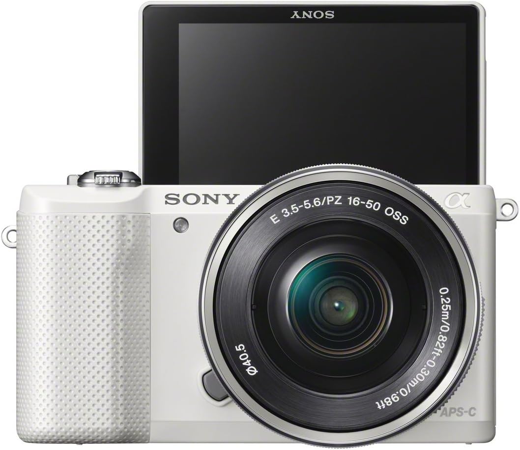 Sony Alpha 5000L Fotocamera Digitale Compatta con Obiettivo Intercambiabile, Sensore APS-C, CMOS Exmor HD, 20,1 MP, Obiettivo da 16-50 mm Incluso, Nero Sony Alpha 5000L Fotocamera Digitale Compatta con Obiettivo Intercambiabile, Sensore APS-C, CMOS Exmor HD, 20,1 MP, Obiettivo da 16-50 mm Incluso, Nero