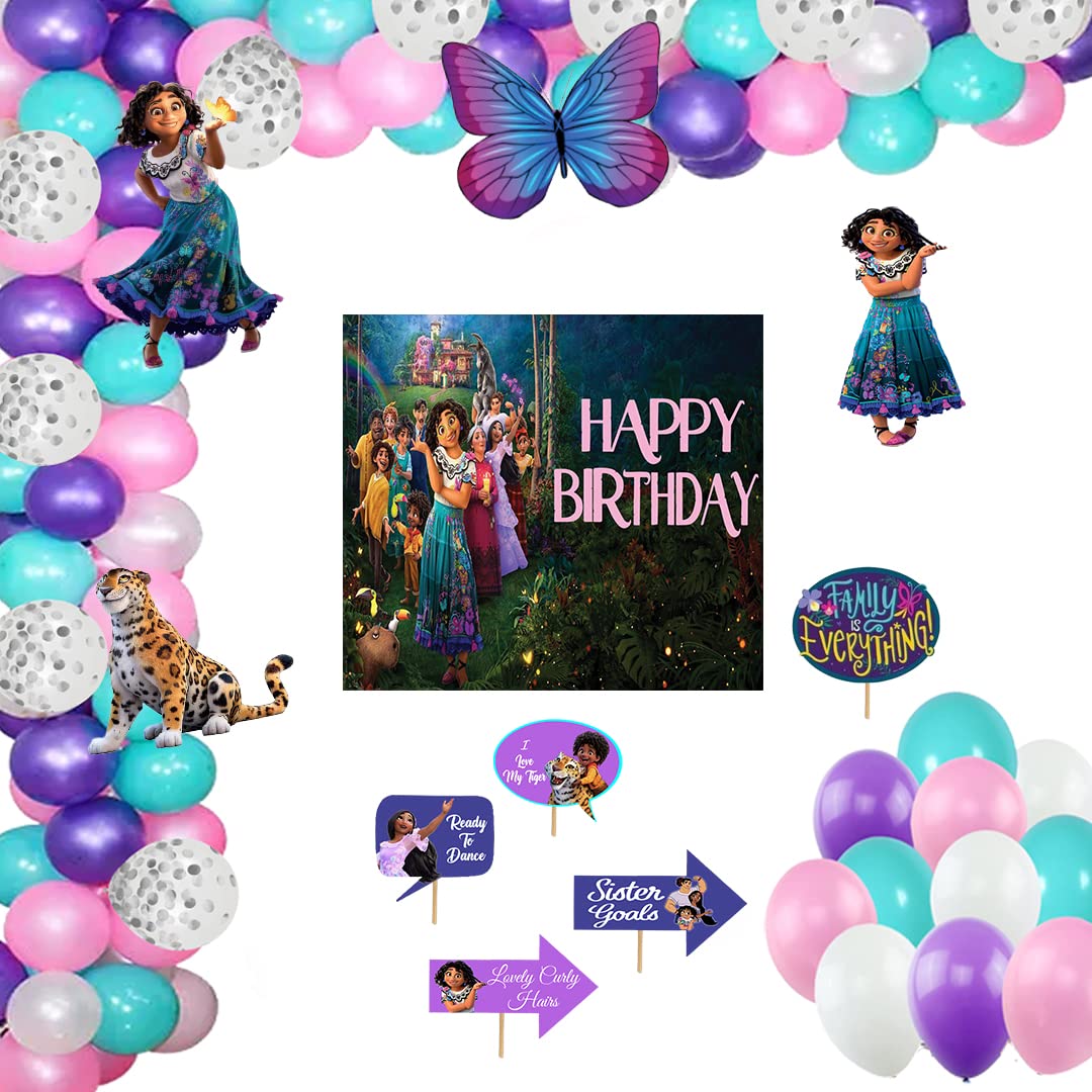 Buy Birthday Party Decorations with Happy Birthday Backdrop Banner