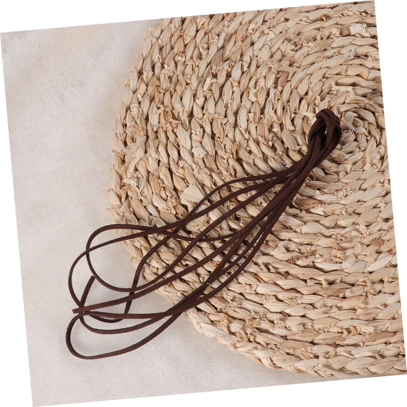 3MM Synthetic Suede Leather Cord 4pcs 2m DIY Jewelry Accessories for Bracelets and Necklaces for Crafting and Beading Projects