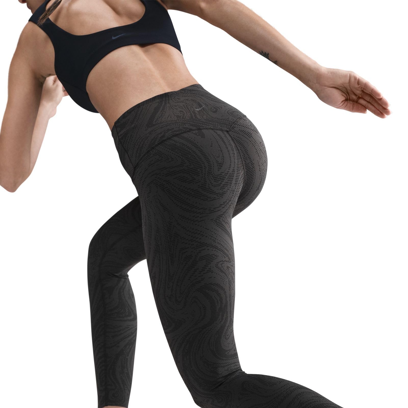 Nike Zenvy 7/8-Leggings mit Print, sanftem Halt und hohem Bund für Damen, HV2462