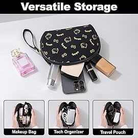 AmBealla 2PCS Cosmetic Bag Storage Purse Bag for Women,Cute Compact Travel Makeup Bag for Keys and Phone,Practical for Girls,Travel Bag for Toiletry