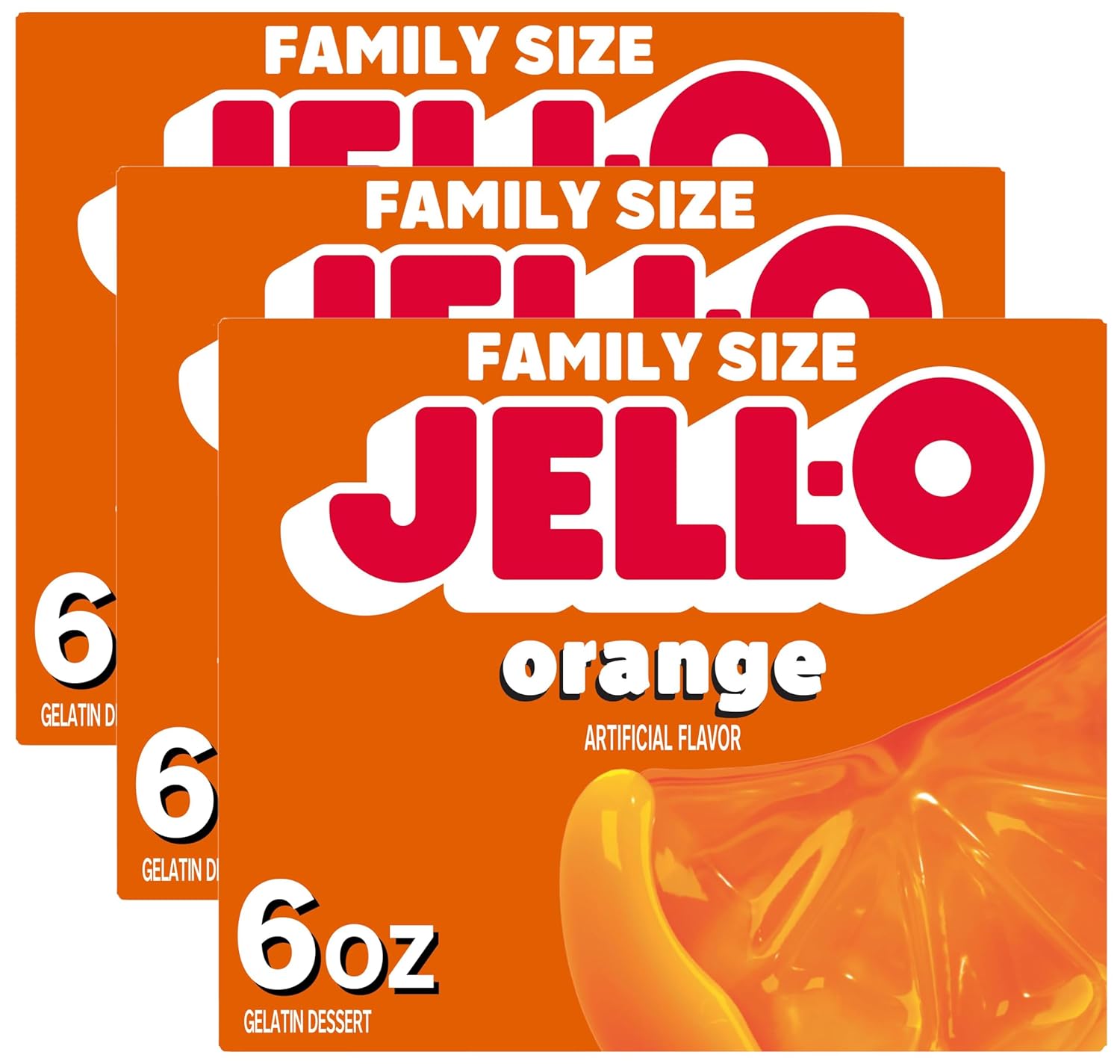 Image of Jell-O Orange Gelatin Dessert