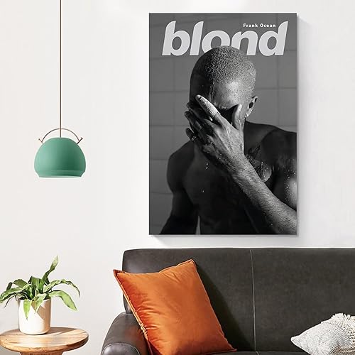 Miniatura 4 de KJV Frank Ocean - Póster de rapero rubio, pintura artística, pintura estética, arte de pared, lienzo para decoración de dormitorio, 16 x 24 pulgadas