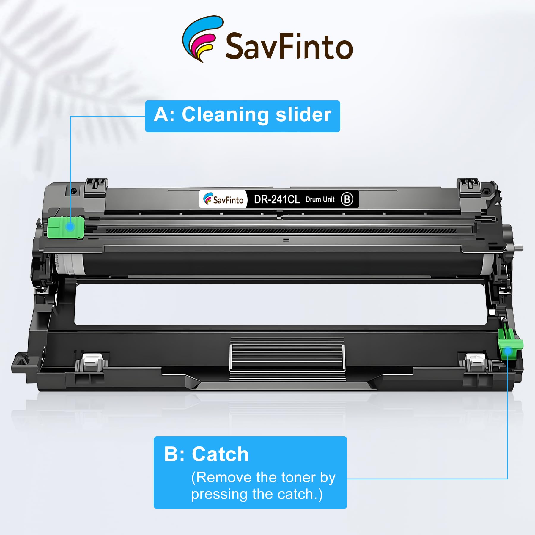 DR-241CL DR241CL DR241 Tambour Compatible avec Brother DCP-9020CDW HL-3140CW HL-3142CW HL-3150CDW HL-3152CDW HL-3170CDW HL-3172CDW MFC-9130CW MFC-9140CDN MFC-9330CDW MFC-9340CDW (1 Noir)