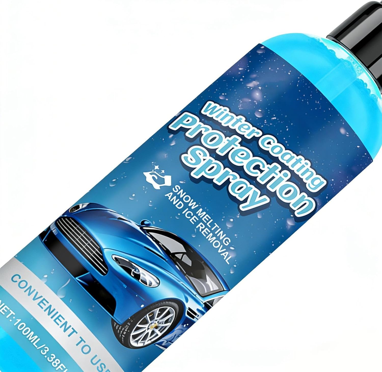 Deicer Spray,100ml Window Snow Removal | Snow Melting Spray | for Road Trip Long-Distance Driving Morning Commutes Cold Weather Outdoor Parking Car Truck Glass