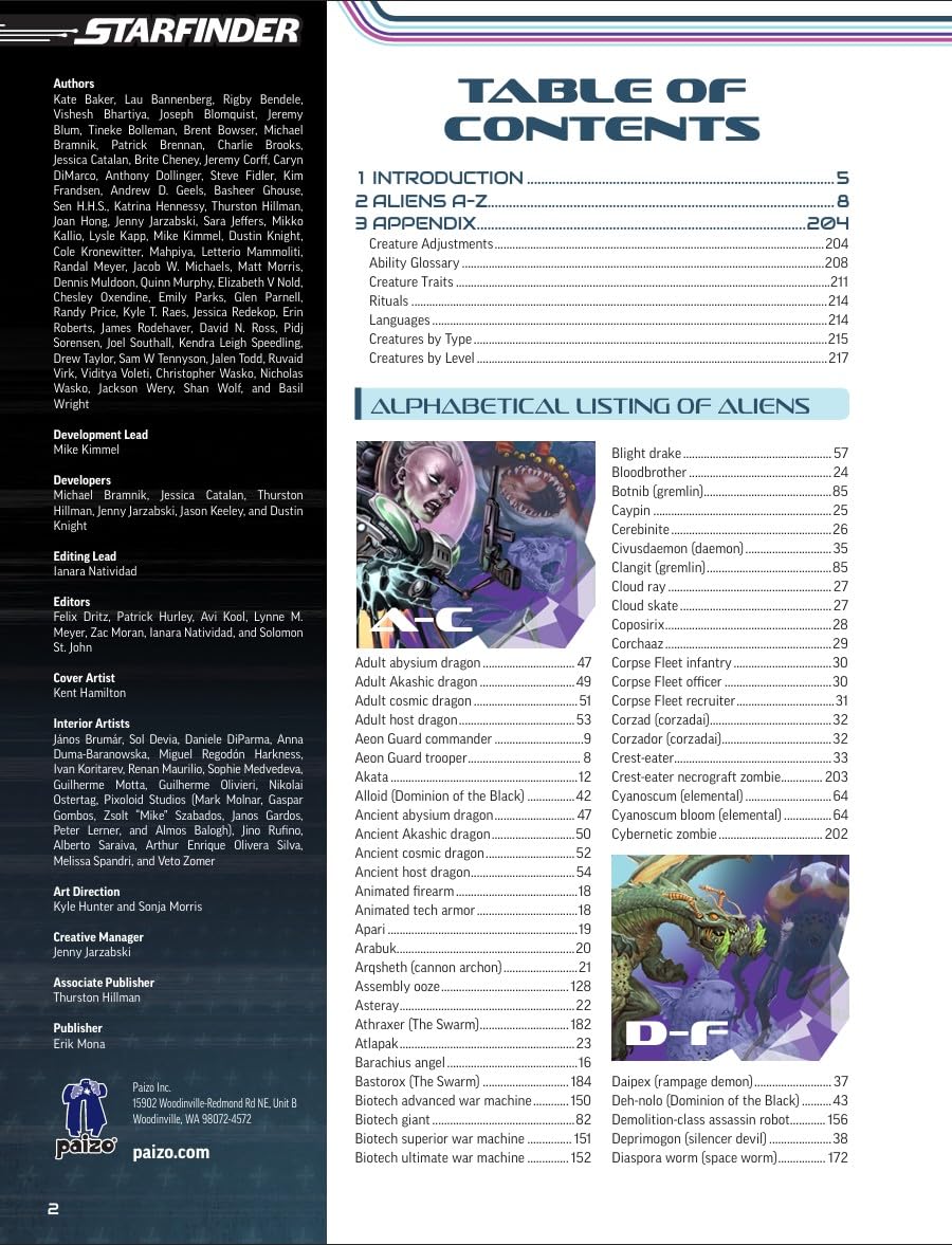 Starfinder Alien Core (S2)