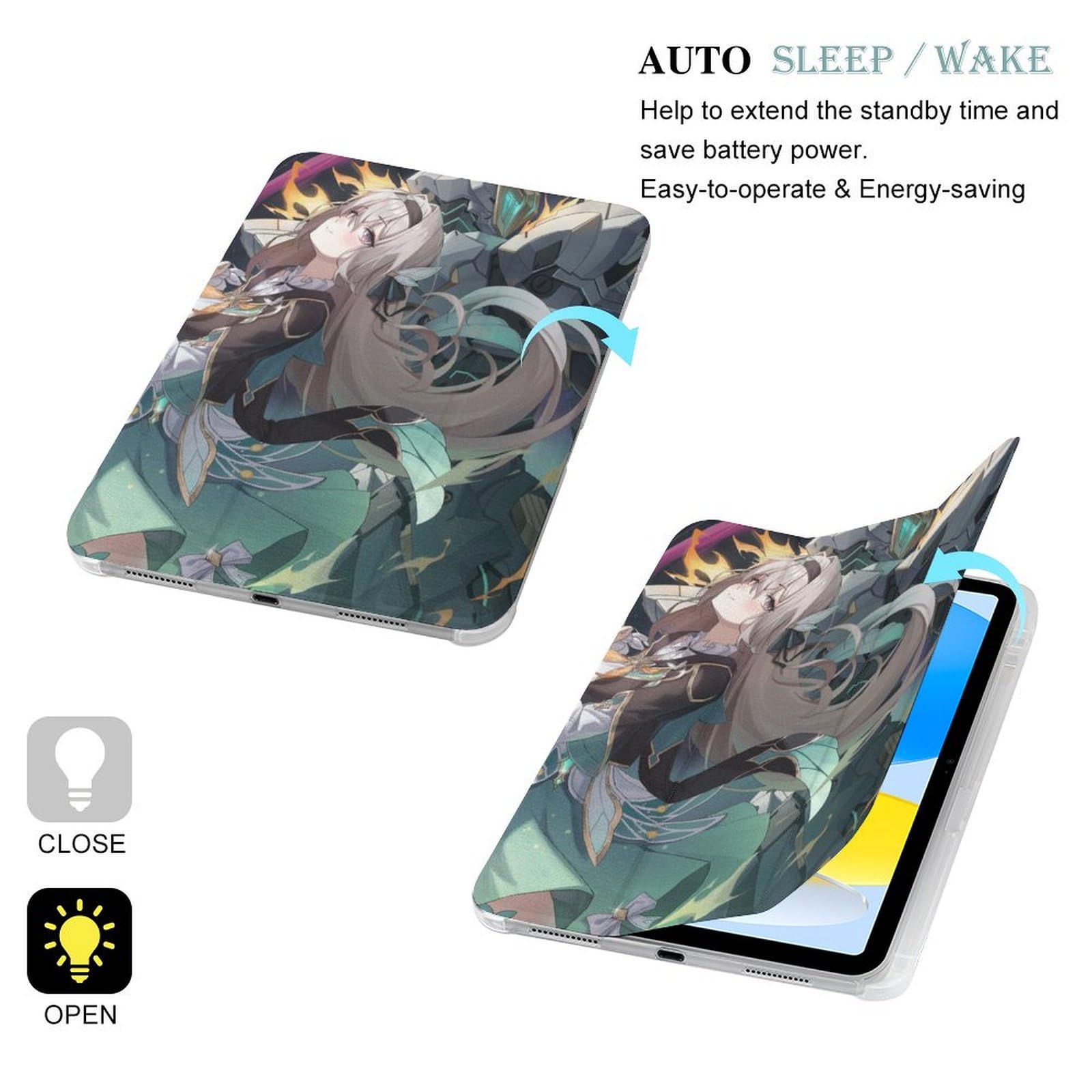 iPad - ほたる Amazon.co.jp: スターレイル ホタル iPad ケース 9.5インチ 10.5