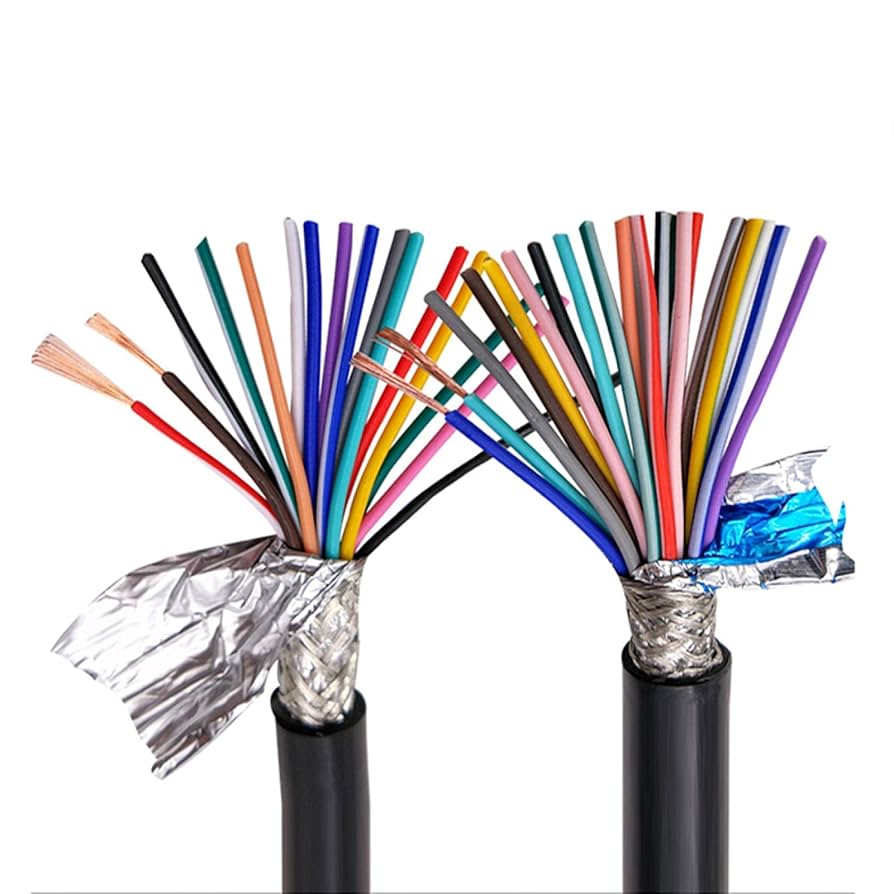 Multi-core Shielded Cable RVVP24AWG 0.2mm2 3 4 5 6 8 10 12