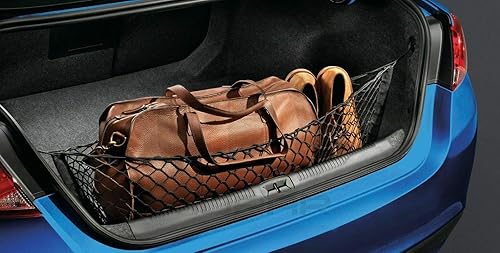 Organizador de maletero para Chrysler 200 2015-2017 – Organizador de maletero de coche de malla – Red de carga para Coupe, Sedanes – Red de malla de