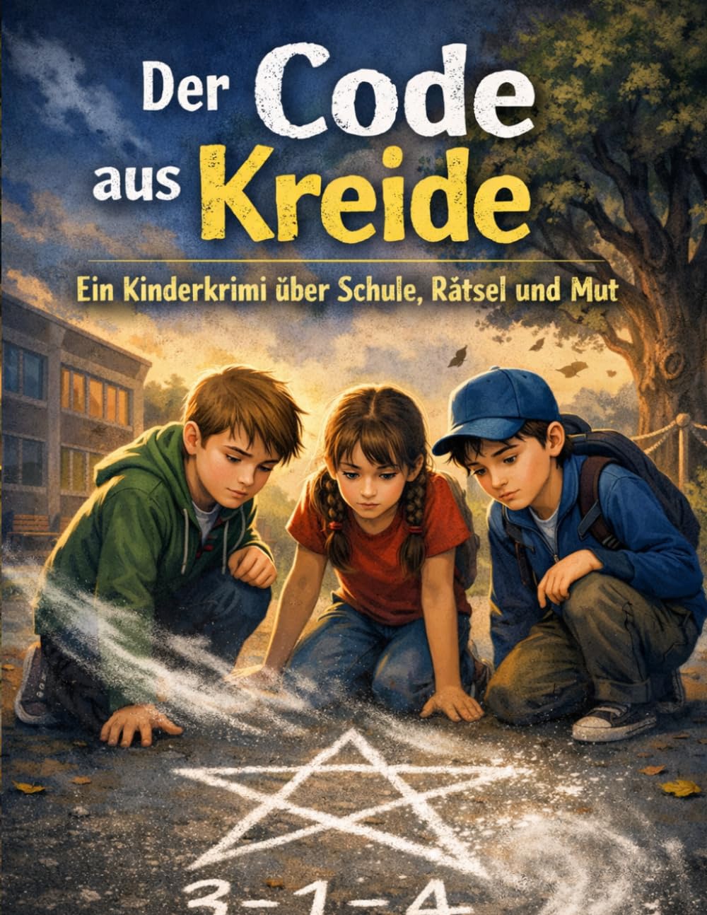 Der Code aus Kreide: Detektiv-Abenteuer Kinderbuch ab 7: Schule, Rätsel & Mut (Die Baumdetektive)