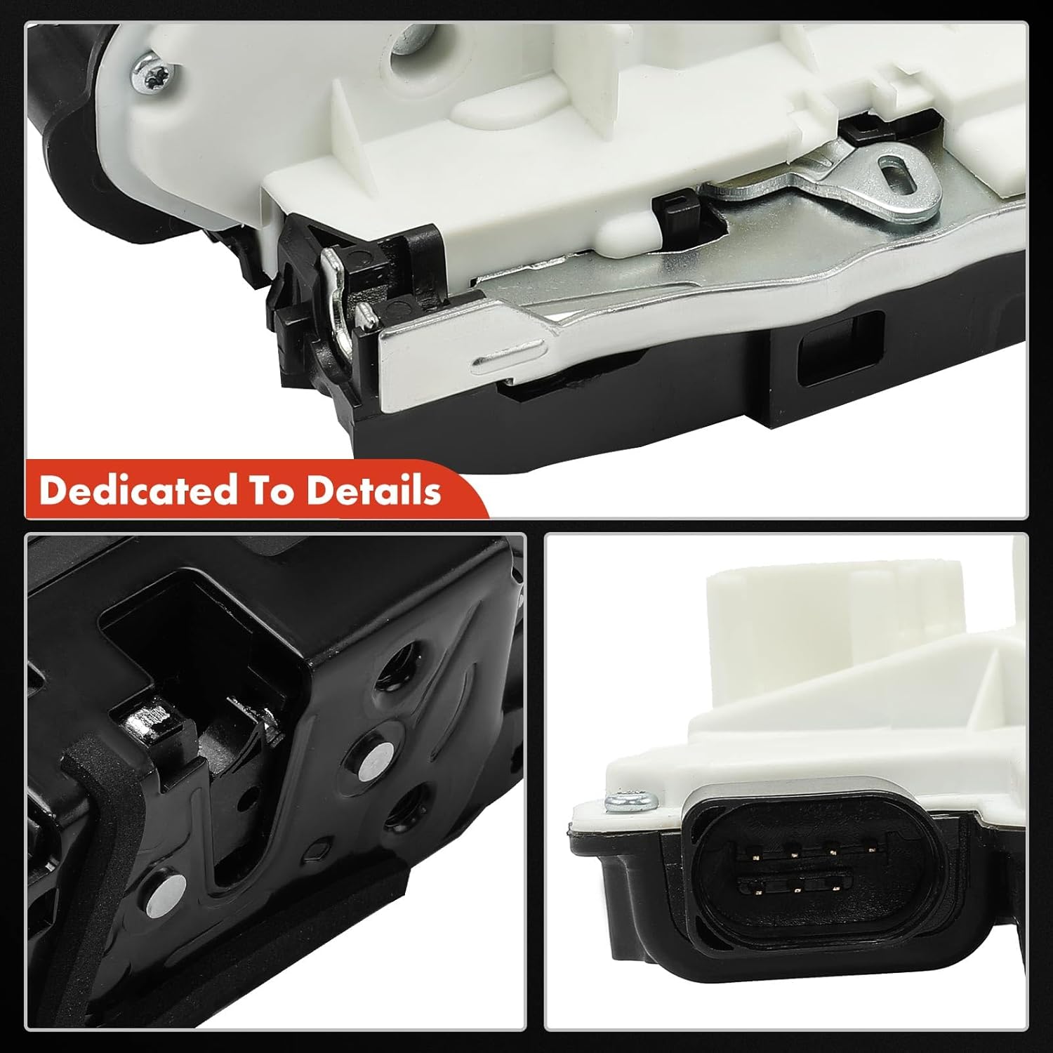 A-Premium Front Left Driver Side Door Lock Actuator Compatible with Volkswagen Tiguan 2012-2019, CC 2011-2017, Tiguan Limited 2017-2018, for Model Without Safe Lock System