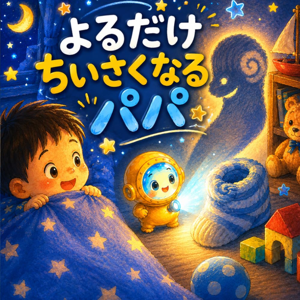 よるだけちいさくなるパパ