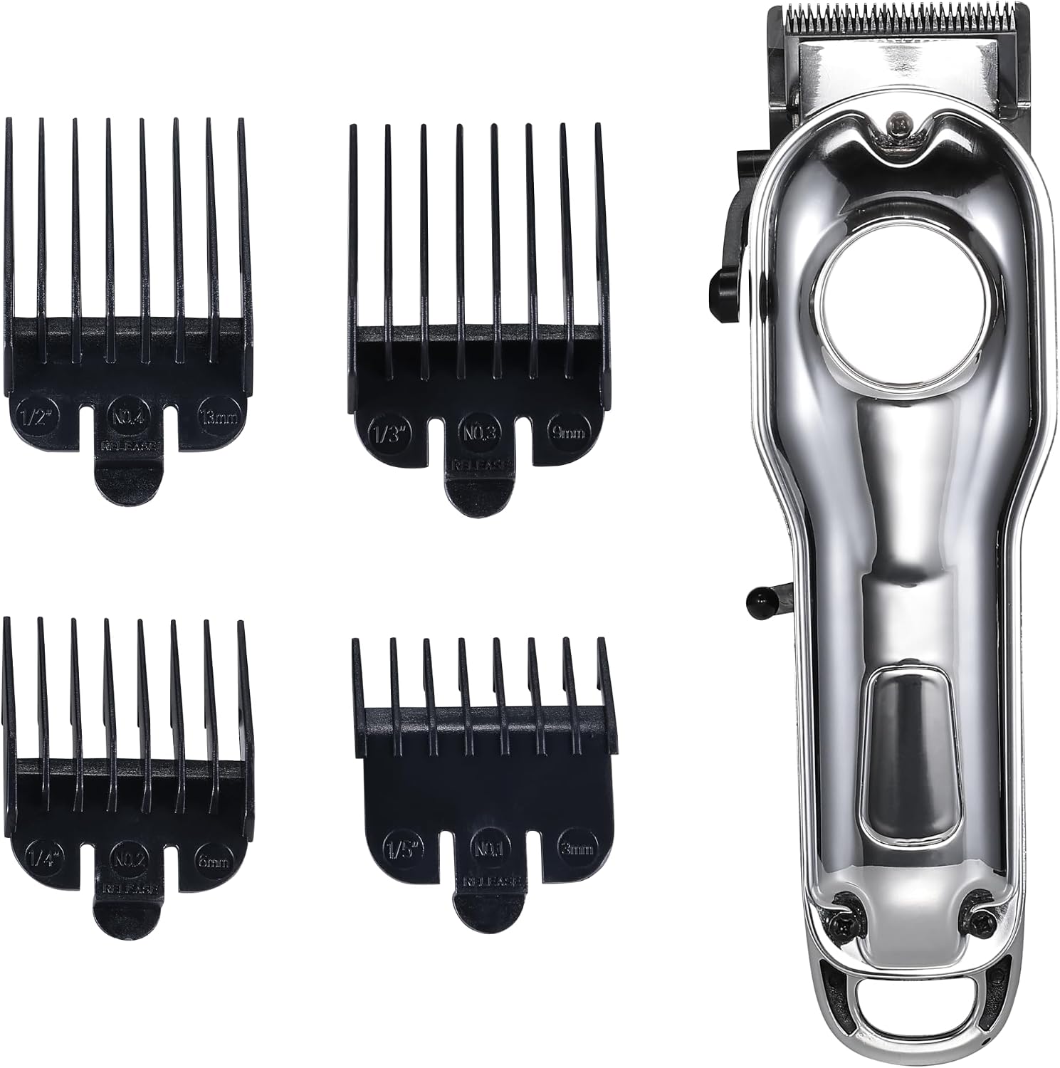 Members Only - Hair Trimmer, Rechargeable Hair Trimmer and Clipper for Men, Professional Cordless Hair Cutting Kit with Precision Blades & Adjustable Guards