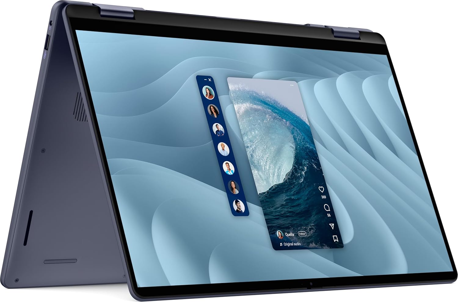 Dell 16 Plus 2-in-1 2025 Laptop, 8-Core Intel Core Ultra 9 288V, 16" WQXGA 90Hz IPS Touchscreen Display, Intel Arc Graphics 140V, 32GB LPDDR5 2TB SSD, Backlit Keyboard, FP, Wi-Fi 7, Win11 Home