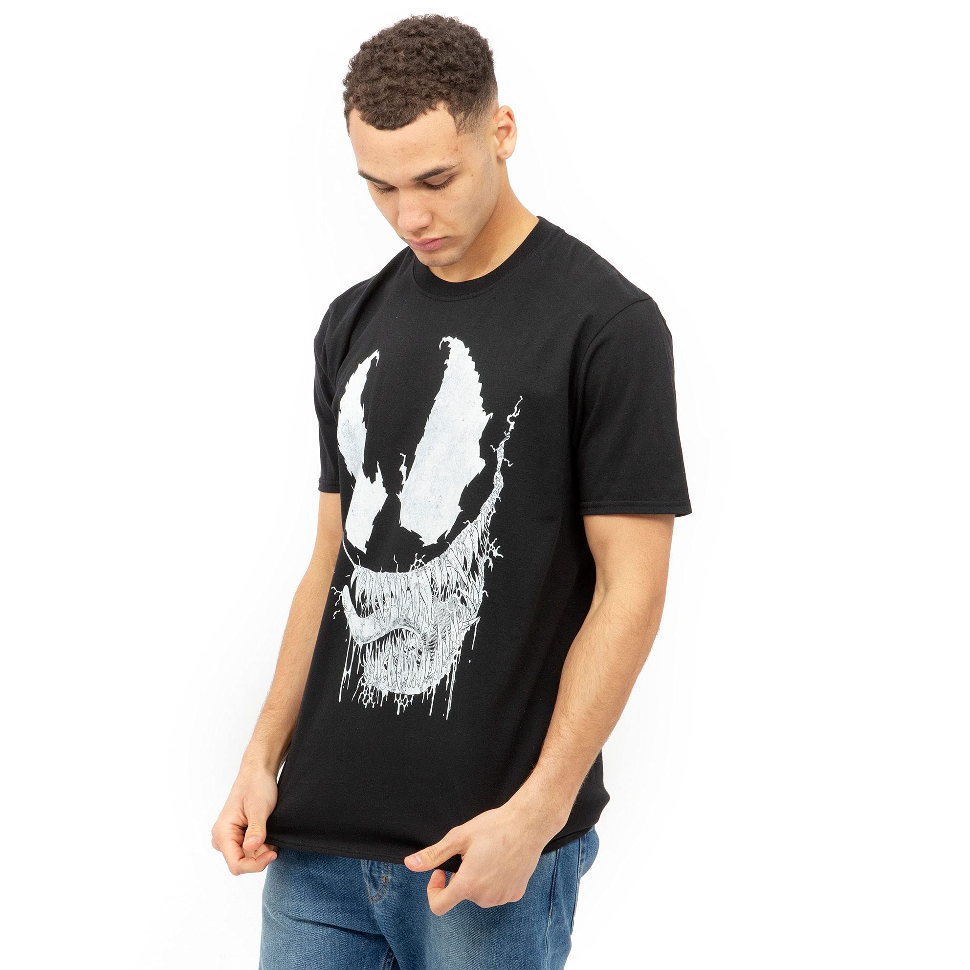 Marvel - Venom Saliva - Mens T-Shirt - Black - SML