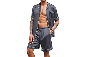 Ekouaer Mens Satin Pajamas: Comfort and Style for the Modern Man