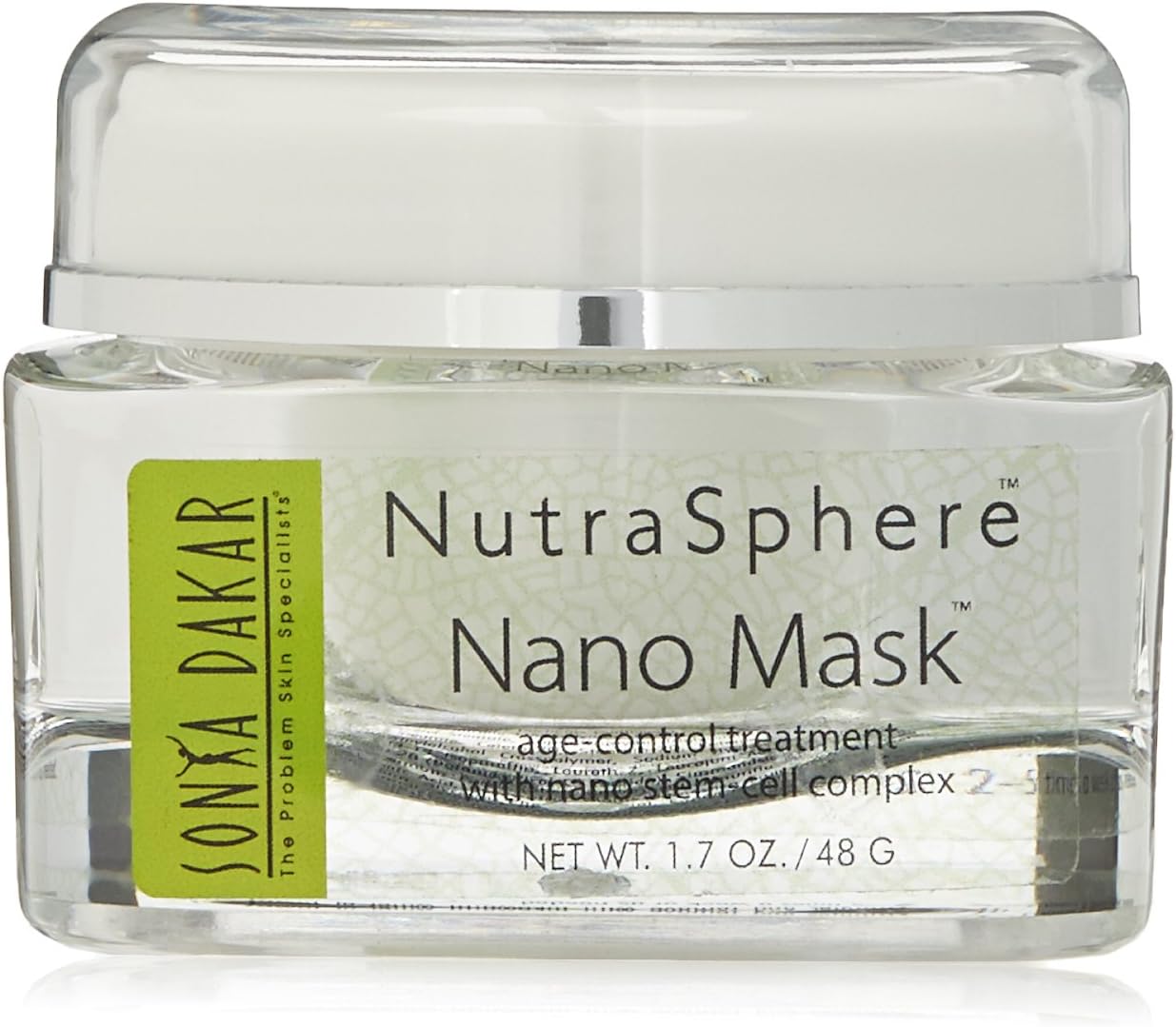 Sonya Dakar NutraShphere Anti -Aging and Hydrating Nano Mask with Apple Stem Cells 1.7 oz
