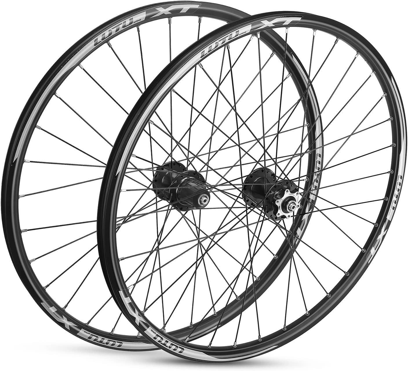 26 27,5 29 cali zestaw kół rower górski obręcze z hamulcem tarczowym MTB rower przednie tylne koło 32 szprychy 7 8 9 10 11 12 biegów kaseta QR