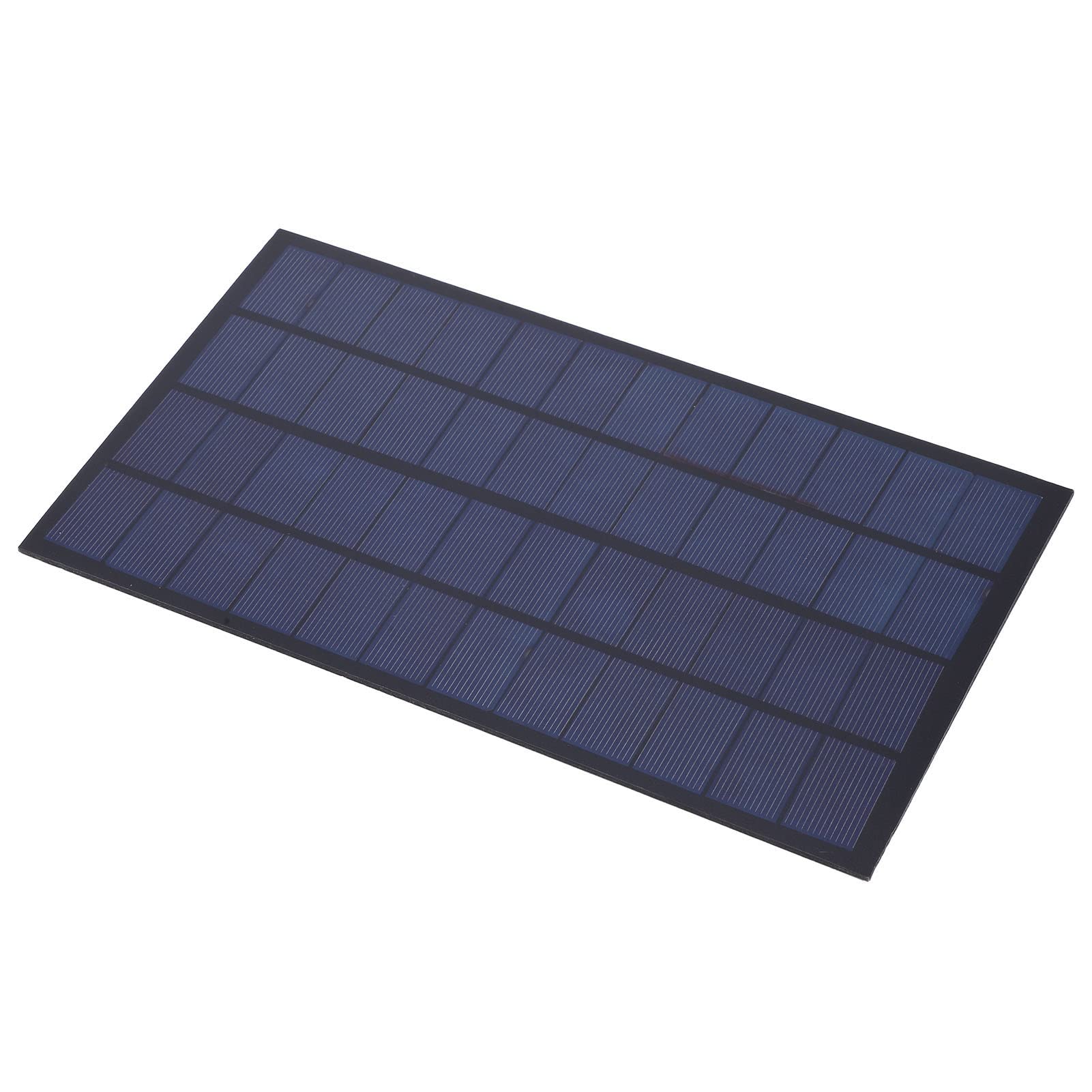 Mini Pannello Solare DC 12V 7W da 1 Pz, Pannelli Solari Policristallini, Caricatore per Celle Epossidiche Solari Ad Alto Tasso di Conversione per Luce da Prato